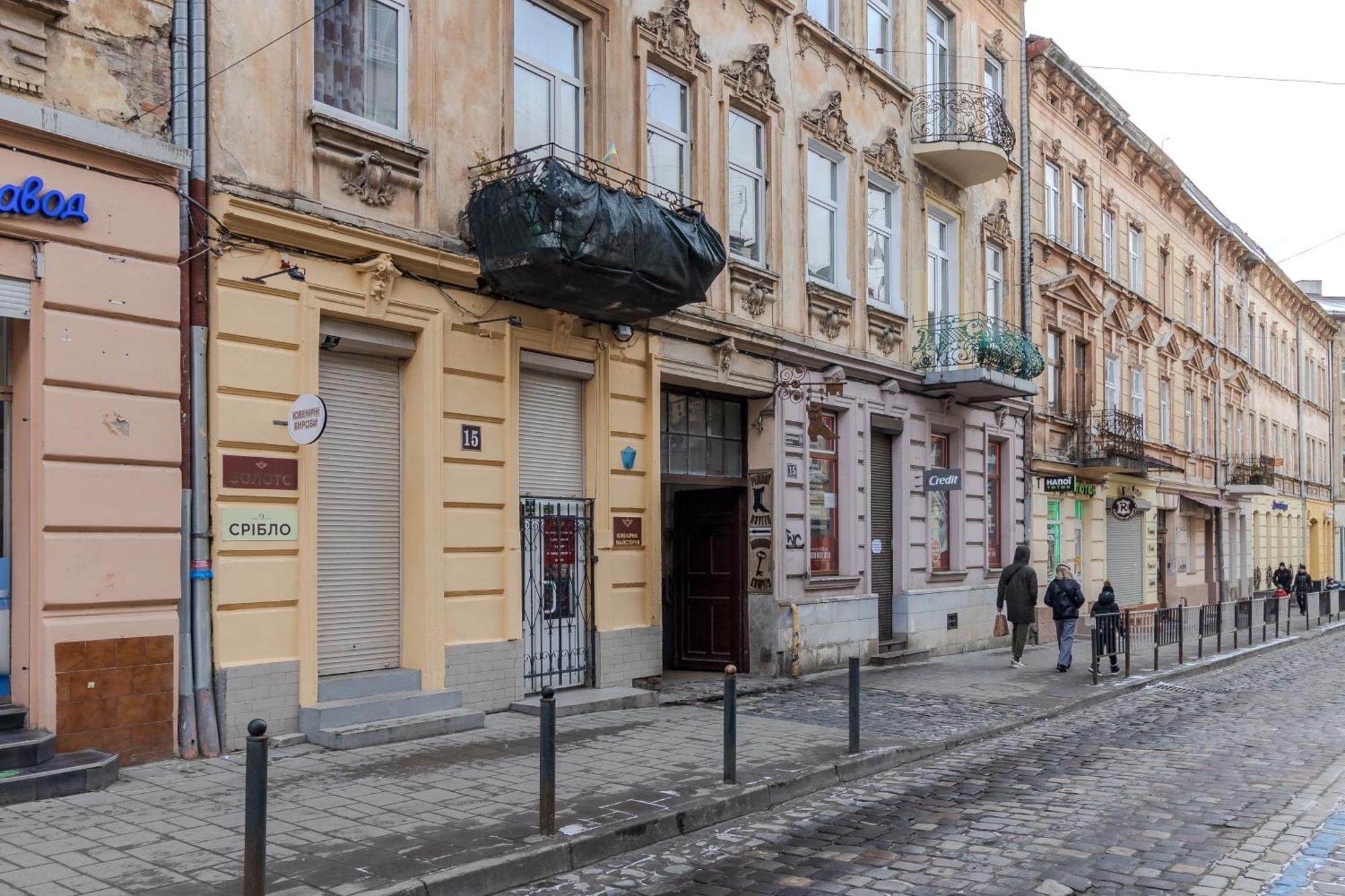 Ferienwohnung Luxury Flat Near Opera Lemberg Exterior foto